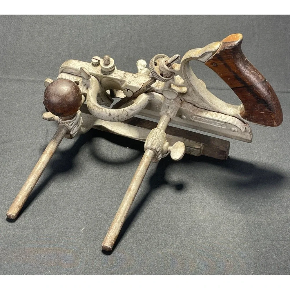 Early Stanley No 45 Combination Plane Rosewood Handle Antique‎ Woodworking Tool